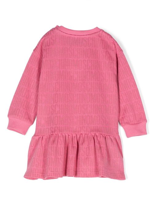 abito bambina fucsia MOSCHINO KIDS | MDV0BDM0J03/86197